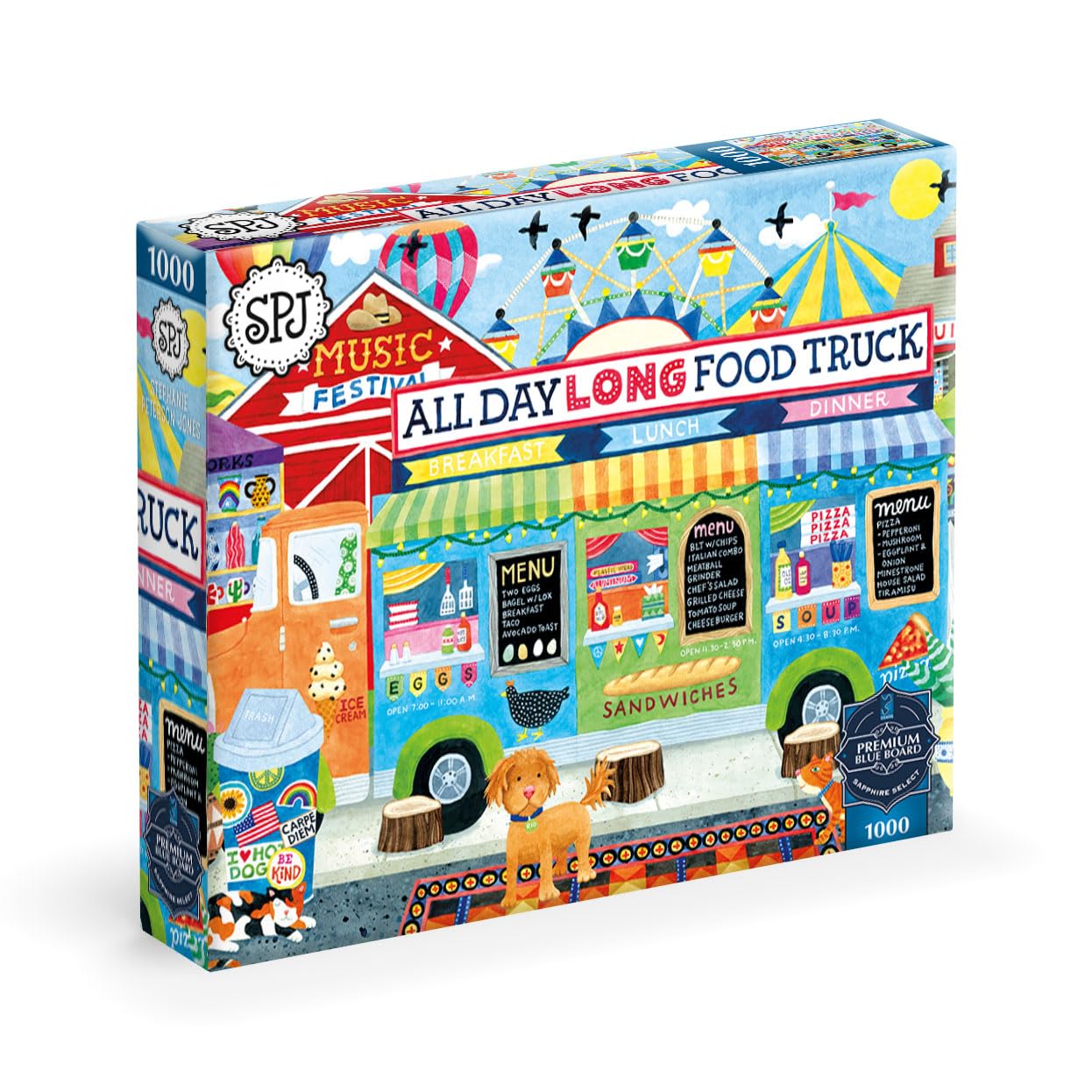 Amazon.com: Buffalo Games - All Day Long Food Truck - Stephanie